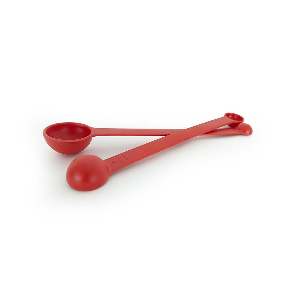 69729_2_0c2c826e-ccfa-4fb2-aabf-110826c93cd3 Measuring Spoon Set - Tomato - Image 1