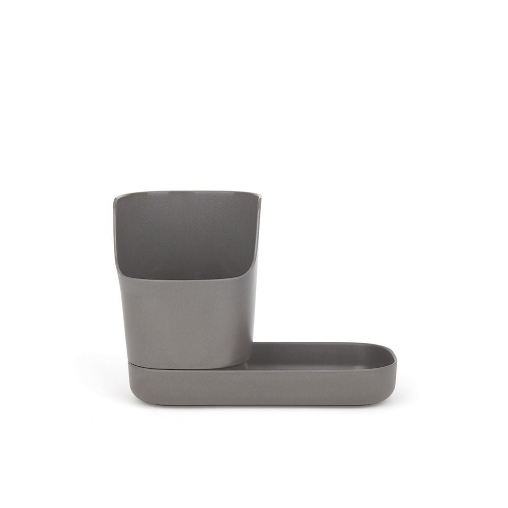 counter-caddy_smoke_1x1_5808ba3b-0365-4d90-bbe9-83d62dc209c7 Sink Caddy Organizer - Smoke - Image 1