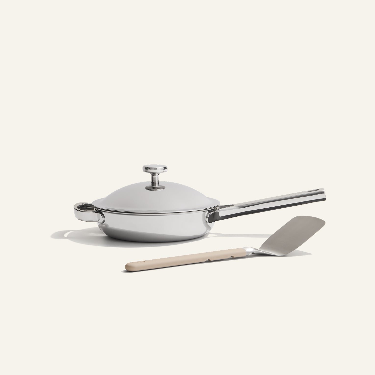our-place-product-thumbnail-TitaniumMiniAlwaysPanPro-chrome_11437cd7-d97c-4a0b-ac36-dc607a1e767b Titanium Mini Always Pan Pro - Image 1