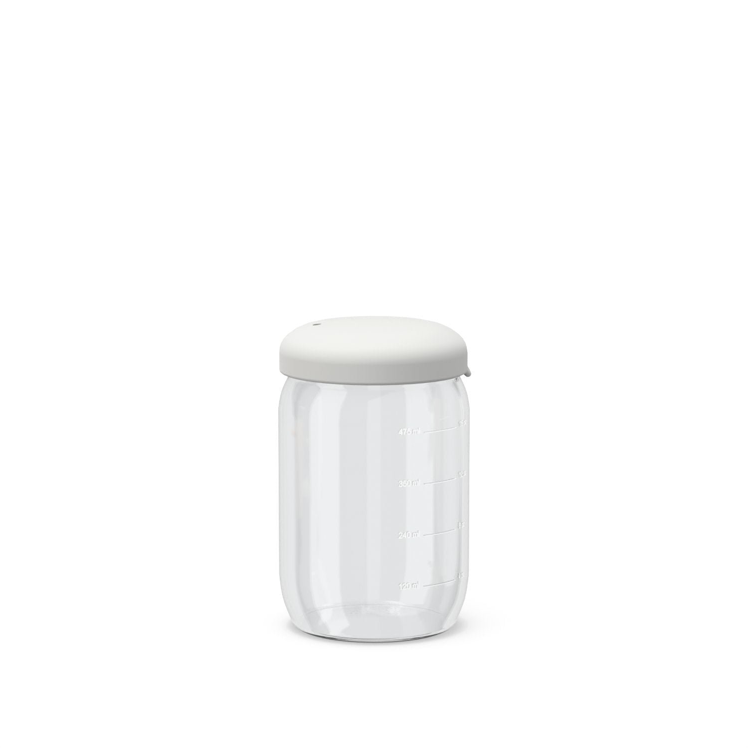 storagejar_475_cloudPS Food Storage Jar in Borosilicate Glass 17 oz - Cloud - Image 1