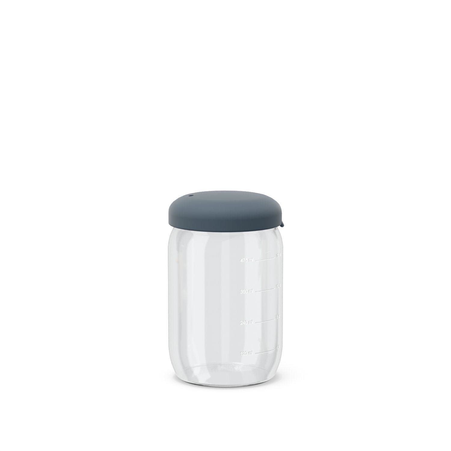 storagejar_475_stormPS Food Storage Jar in Borosilicate Glass 17 oz - Storm - Image 1