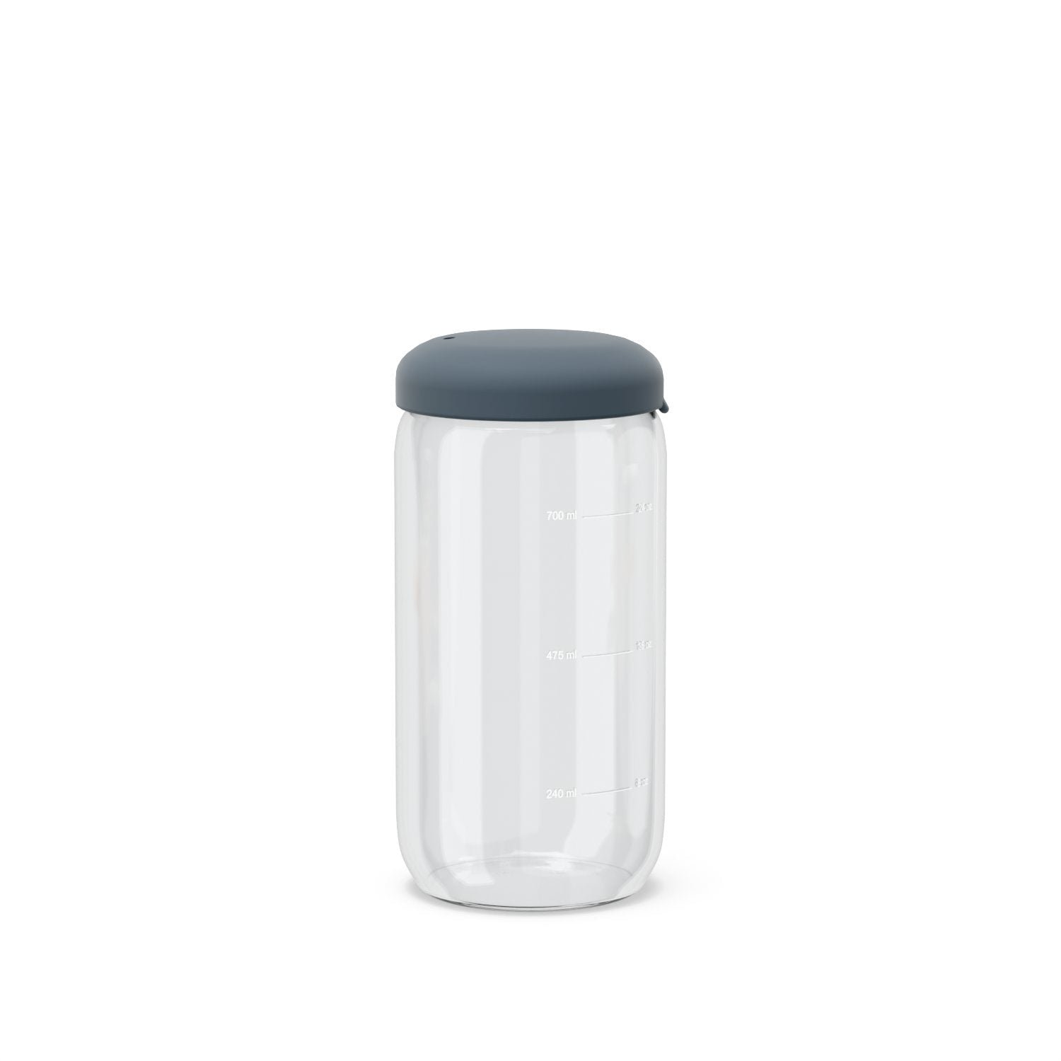 storagejar_700_stormPS Food Storage Jar in Borosilicate Glass 25 oz - Storm - Image 1