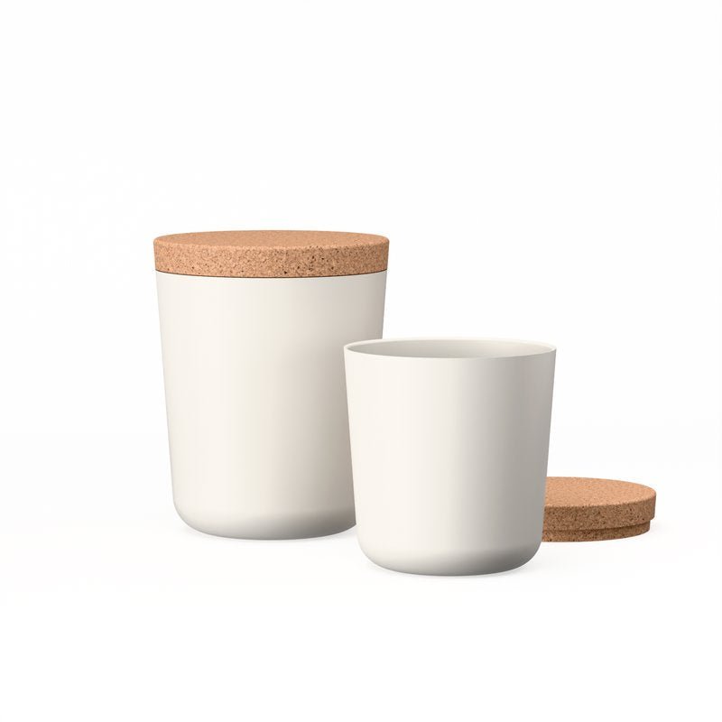 Duo Storage Jar XL & XXL - Off White